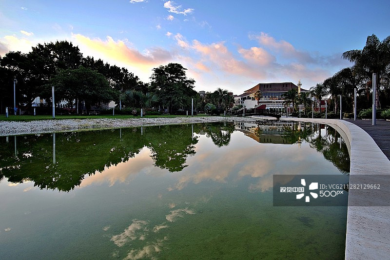 城市公园图片素材