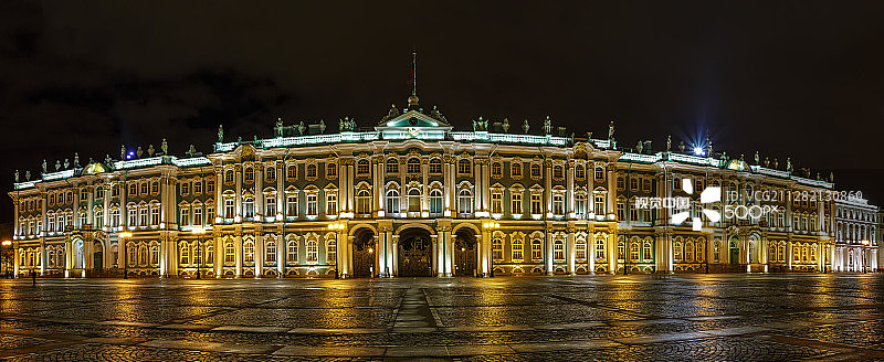 冬宫广场景观图片素材