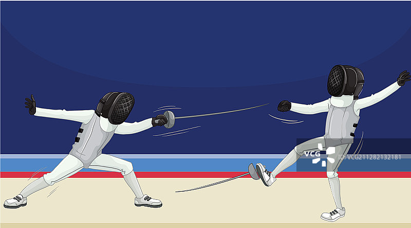 击剑场景图片素材