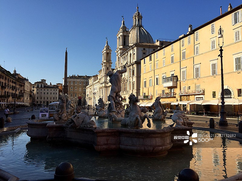 意大利罗马纳沃纳广场图片素材