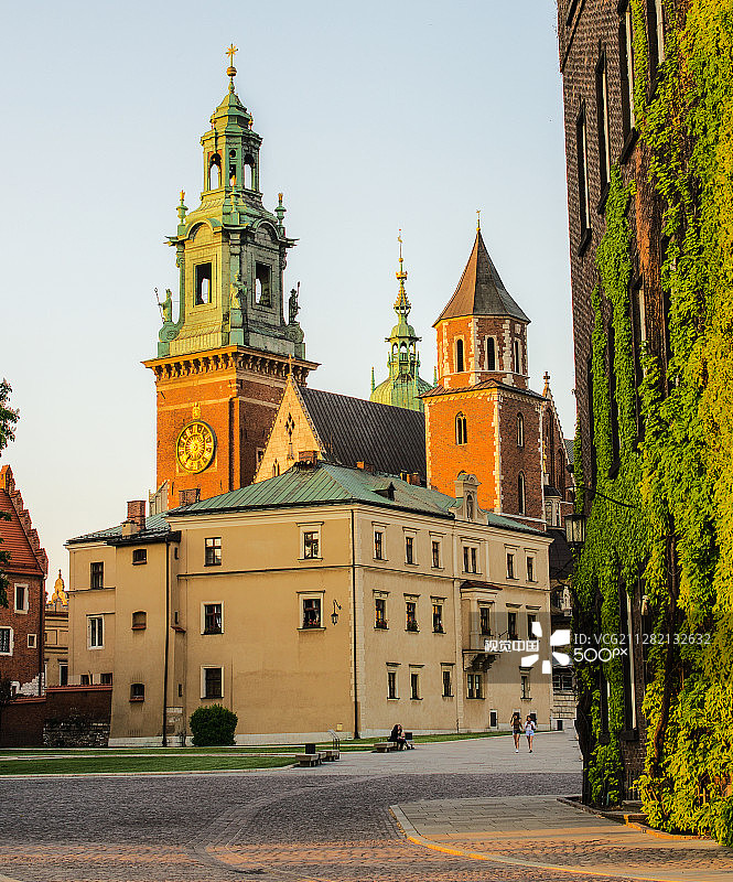 波兰克拉科夫皇家城堡图片素材