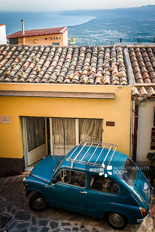 卡斯特尔莫拉，西西里图片素材