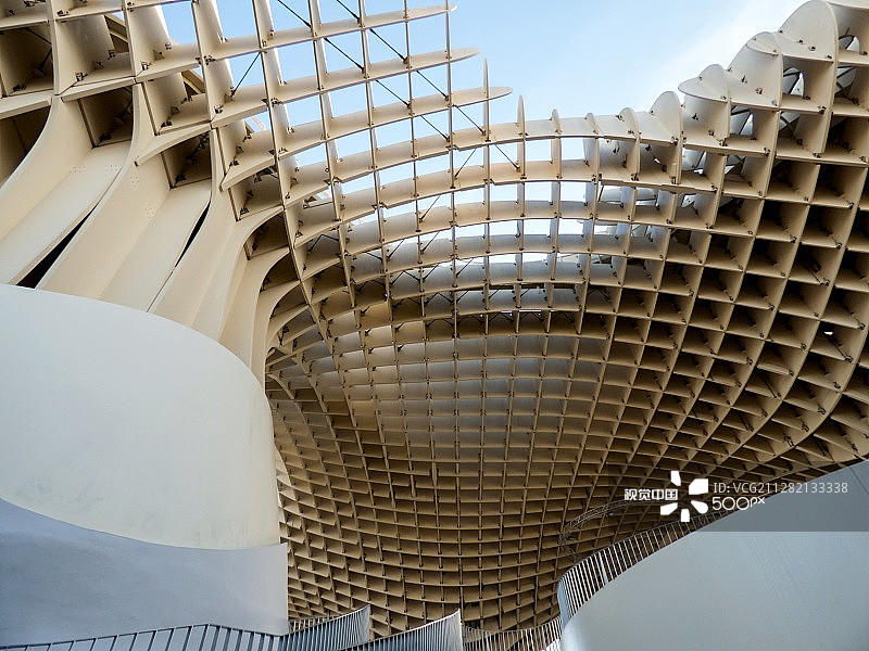 都市阳伞（建筑师于尔根·迈耶作品）图片素材