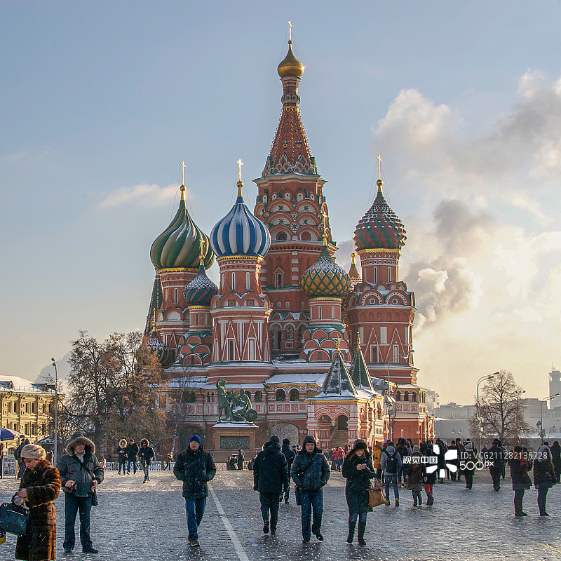 莫斯科红场图片素材
