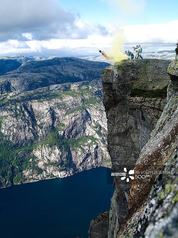 谢拉格定点跳伞图片素材