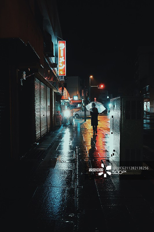 静冈之雨图片素材