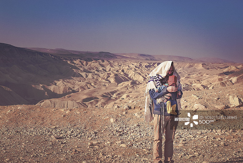 父亲和儿子图片素材