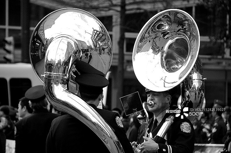 两把小号的对话 - 唐人街N14122图片素材