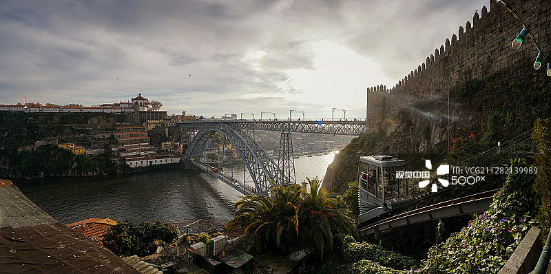 从金达伊斯看杜罗河图片素材