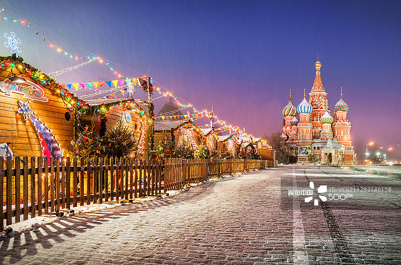 节日红场图片素材