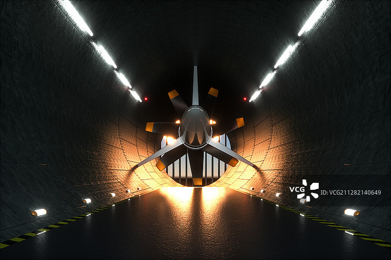 风洞，三维图形图片素材