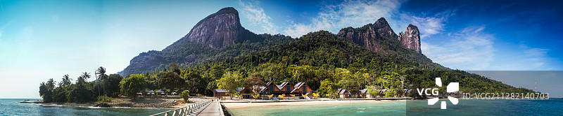 马来西亚刁曼岛图片素材