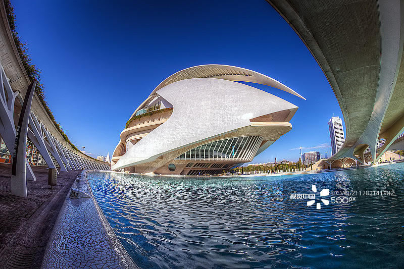 瓦伦西亚歌剧院图片素材