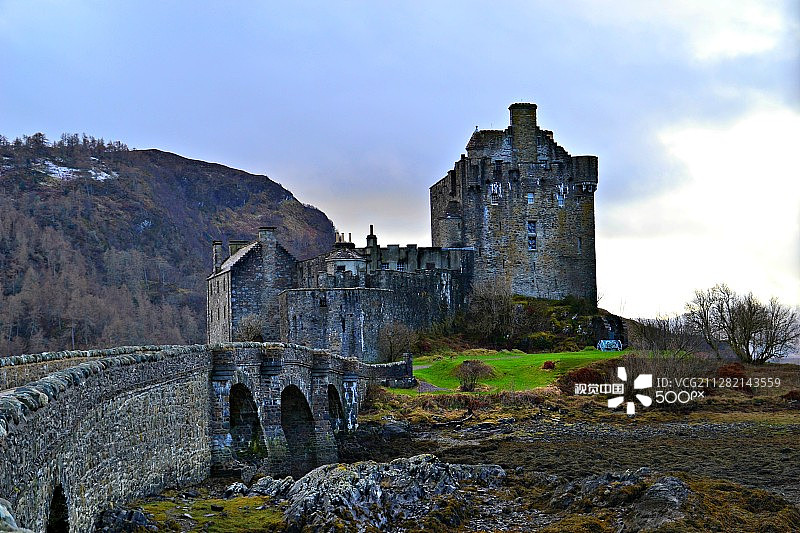 多南城堡图片素材