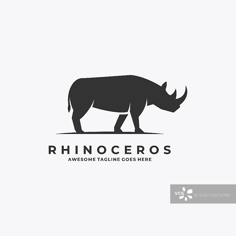 犀牛模板图片素材