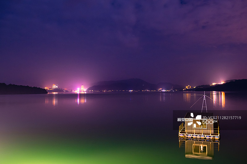 日月潭图片素材