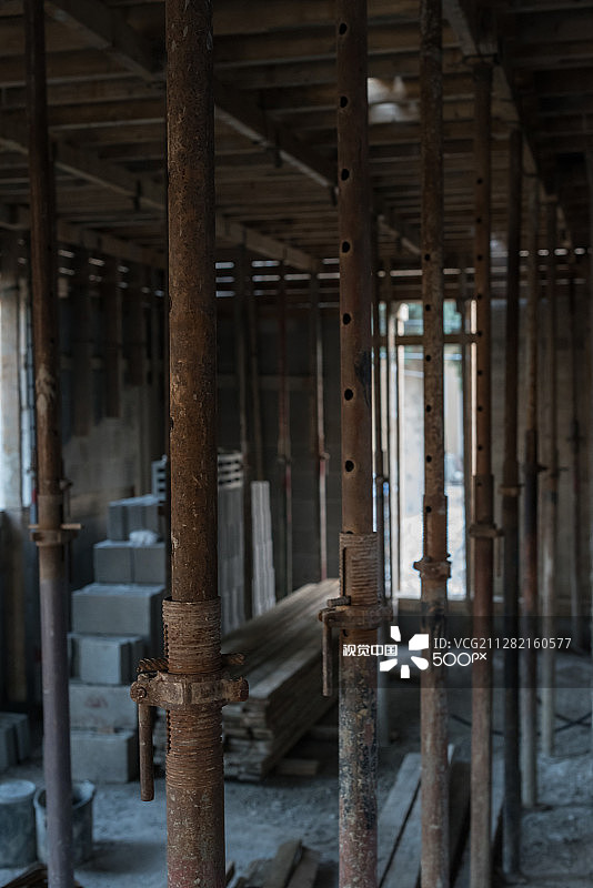 建筑杂志——支撑杆图片素材