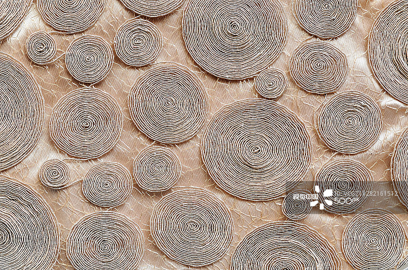 布面绳圈背景图片素材