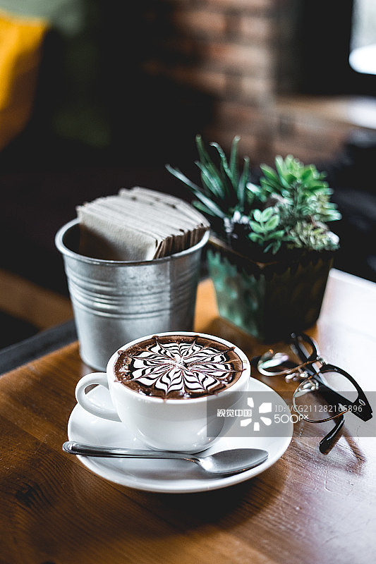 咖啡时光：摩卡图片素材