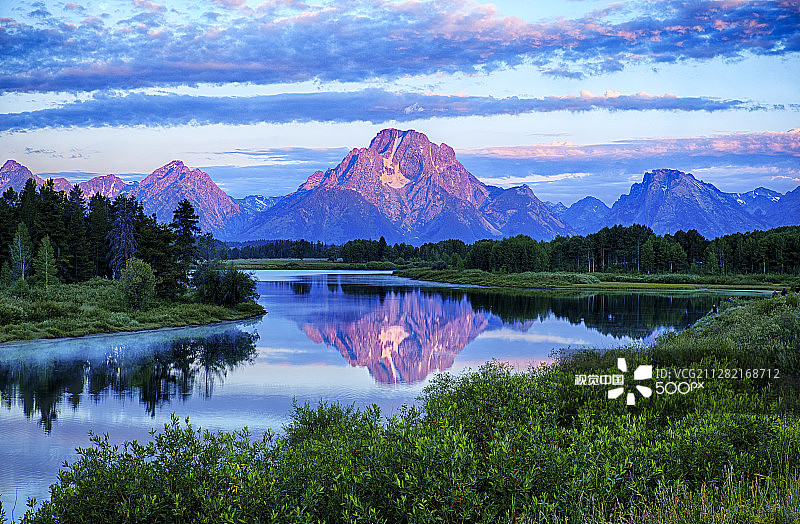 大提顿国家公园弓河湾图片素材