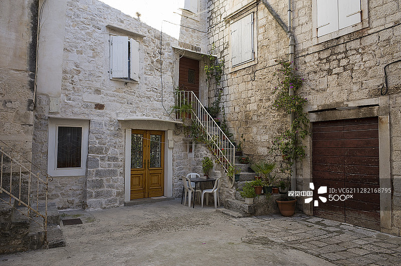 克罗地亚特罗吉尔市图片素材