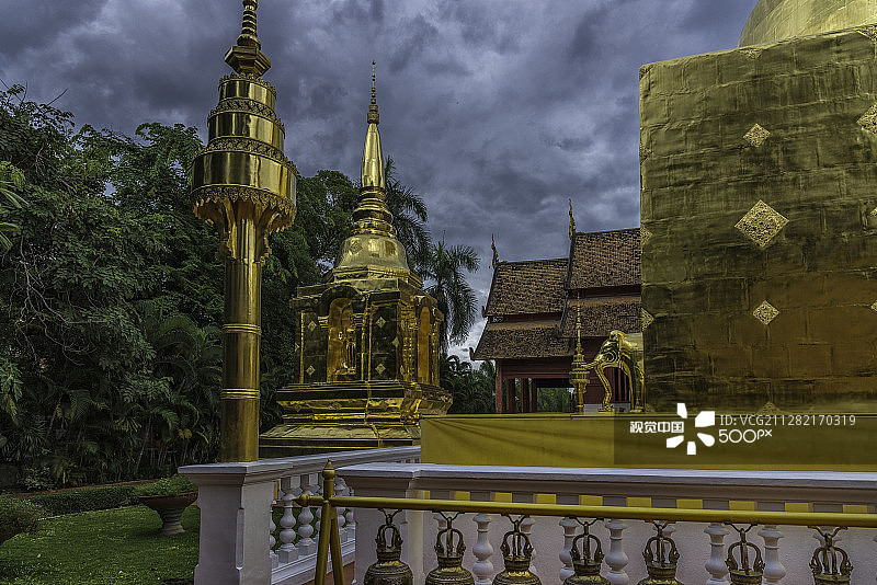 清迈帕辛寺图片素材