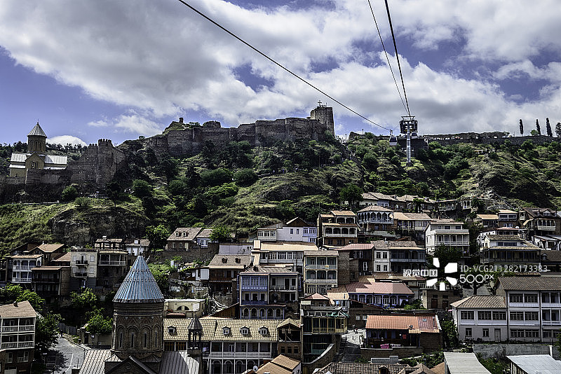 格鲁吉亚第比利斯古城图片素材