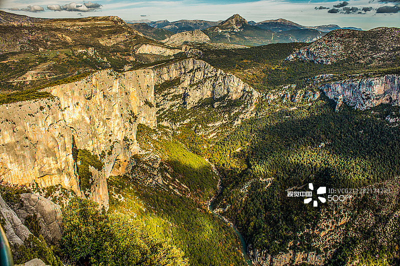 韦尔东峡谷图片素材