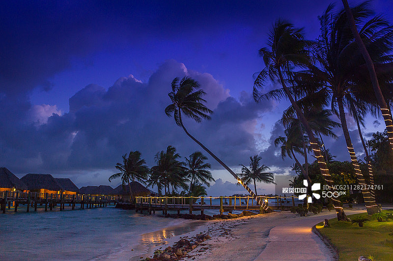 博拉博拉岛图片素材