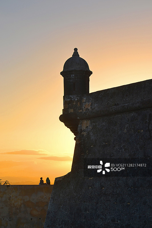 莫罗堡岗楼图片素材