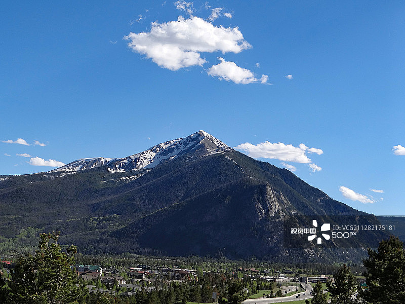 在落基山脉图片素材