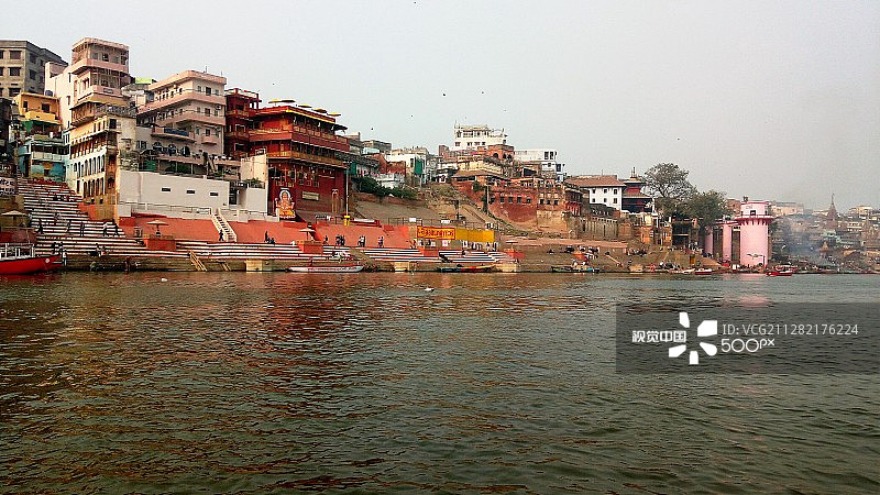瓦拉纳西恒河 घाट图片素材