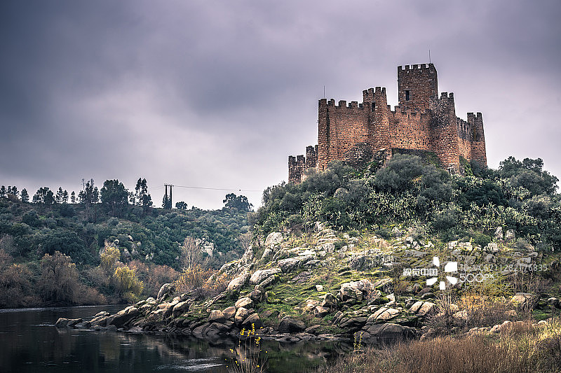 中世纪的堡垒图片素材