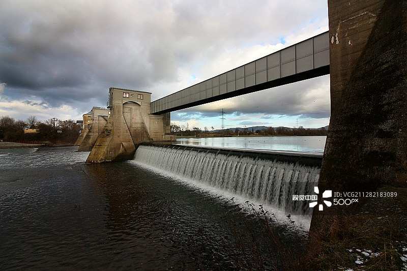 德国拉登堡的堰图片素材