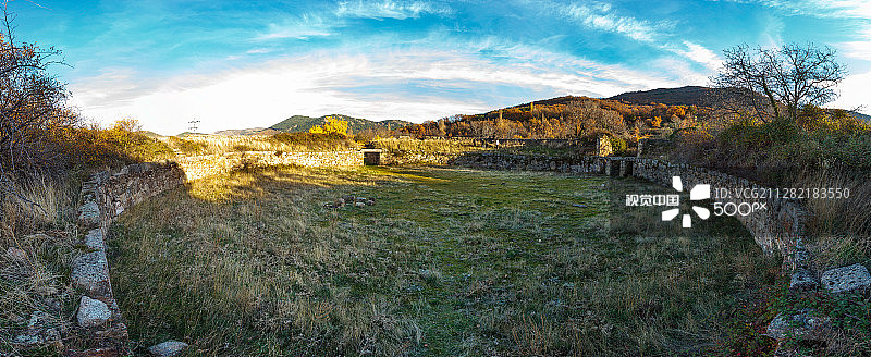 塞拉维拉弗兰卡斗牛广场图片素材