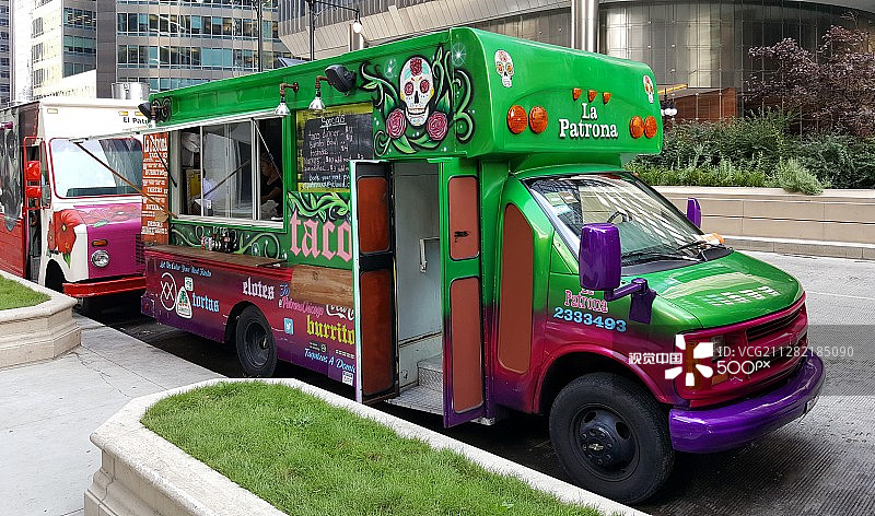 美国芝加哥图片素材