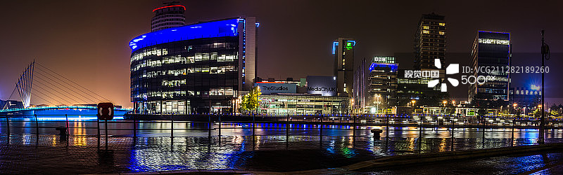 索尔福德码头媒体城图片素材