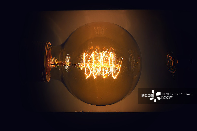 灯丝灯泡图片素材