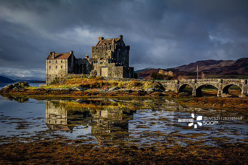 苏格兰多南城堡图片素材