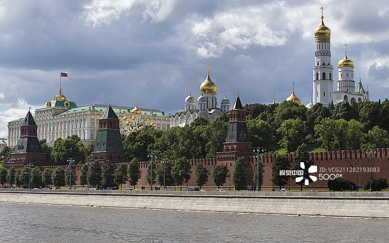 莫斯科克里姆林宫景色图片素材