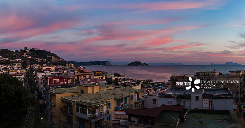 从波佐利到那不勒斯图片素材