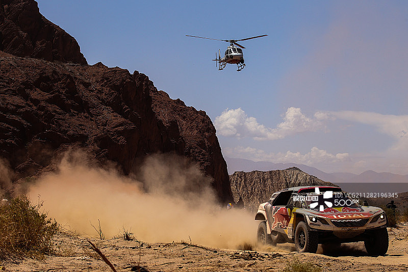 2017年达喀尔拉力赛：巴拉圭 - 阿根廷 - 玻利维亚图片素材