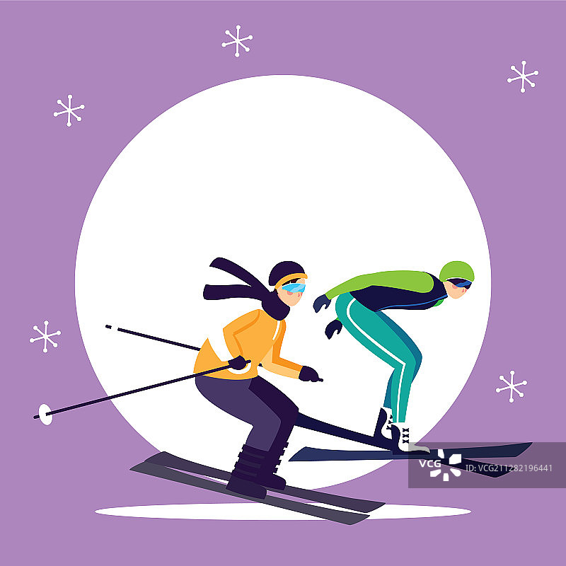 男子冬季极限运动图片素材