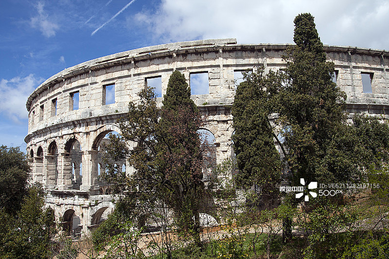 普拉罗马圆形剧场图片素材