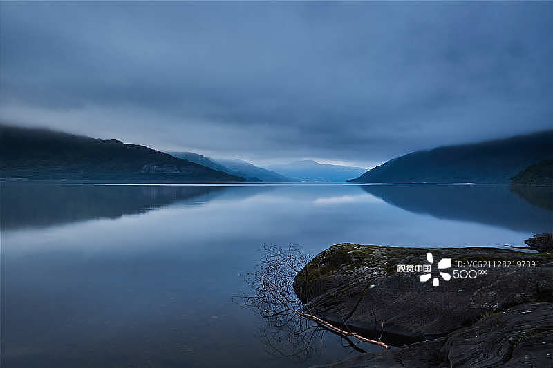 洛蒙德湖的清晨图片素材