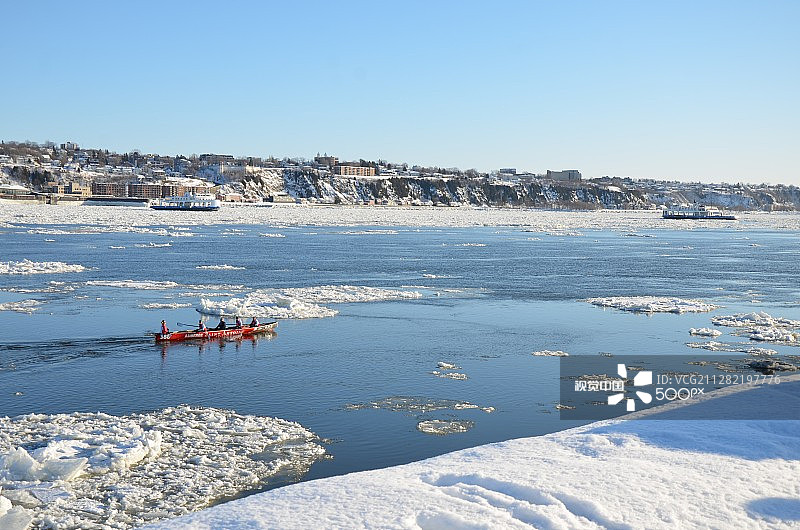 圣劳伦斯河上的活动图片素材
