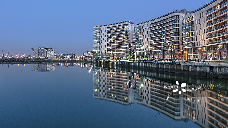 贝尔法斯特泰坦尼克区图片素材