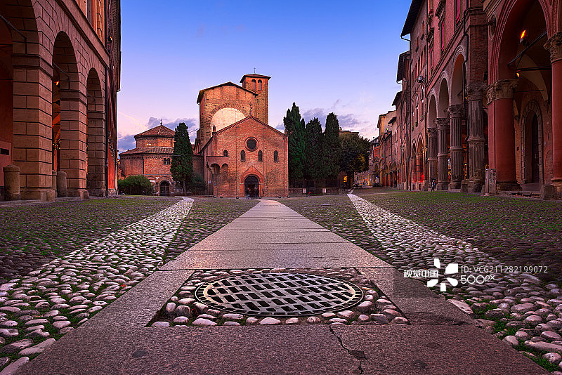 博洛尼亚的圣斯特凡诺广场图片素材