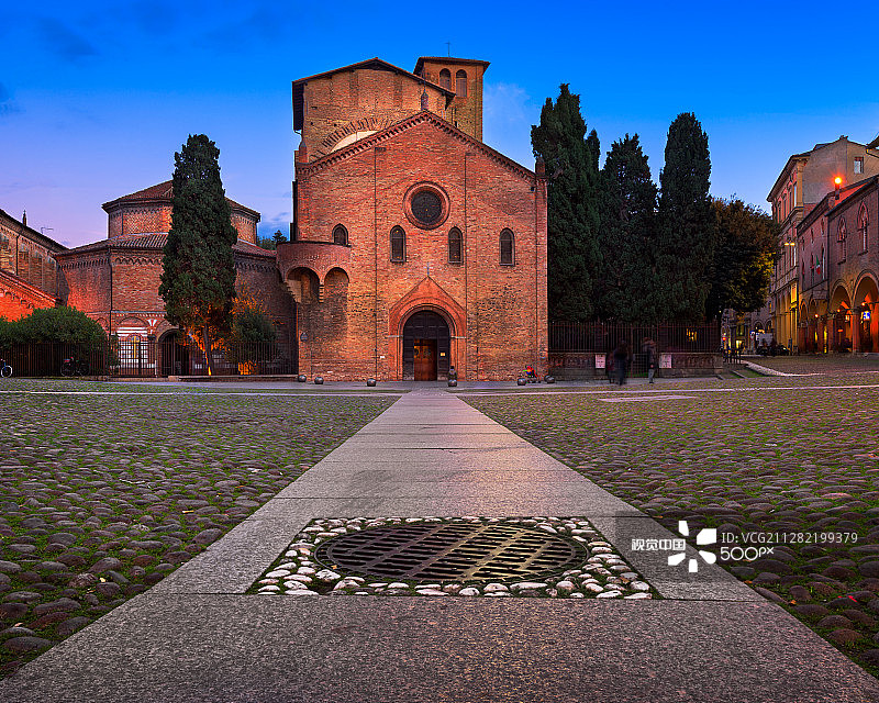 博洛尼亚的圣斯特凡诺广场图片素材