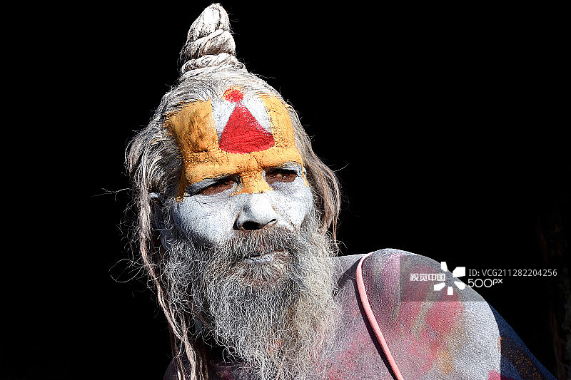 苦行僧图片素材